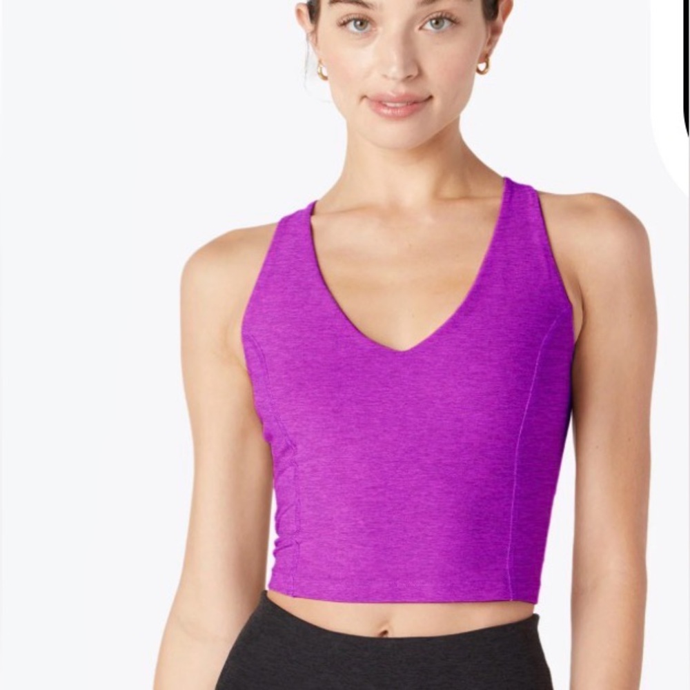 Beyond Yoga Spacedye Always On Cropped Tank
Vivid Plum Heather / M